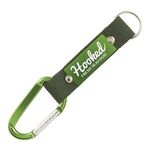 Strap Happy Keychain - Key Tag with Carabiner -  