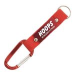 Strap Happy Keychain - Key Tag with Carabiner -  