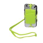 Strappy Mobile Device Pocket - Lime Green