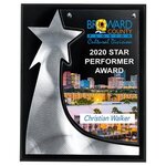 Strata Series Plaque - The Rising Star - Full Color -  
