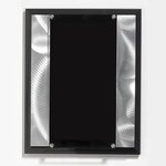 Strata Series Plaque - The Verse - Silkscreen - Black-clear-metal