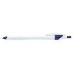 Stratus Classic - ColorJet - Full Color Pen - White/navy Blue