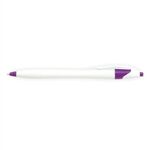 Stratus Vibe - ColorJet - Full Color Pen - White/Purple