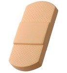 Stress Adhesive Bandage - Tan