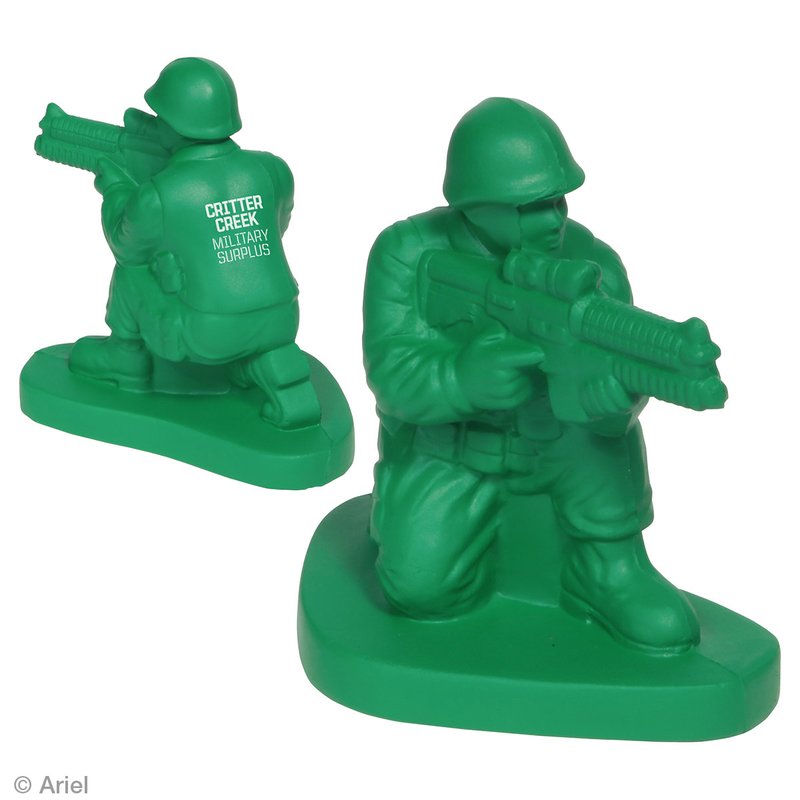 Main Product Image for Stress Reliever Green Army Man