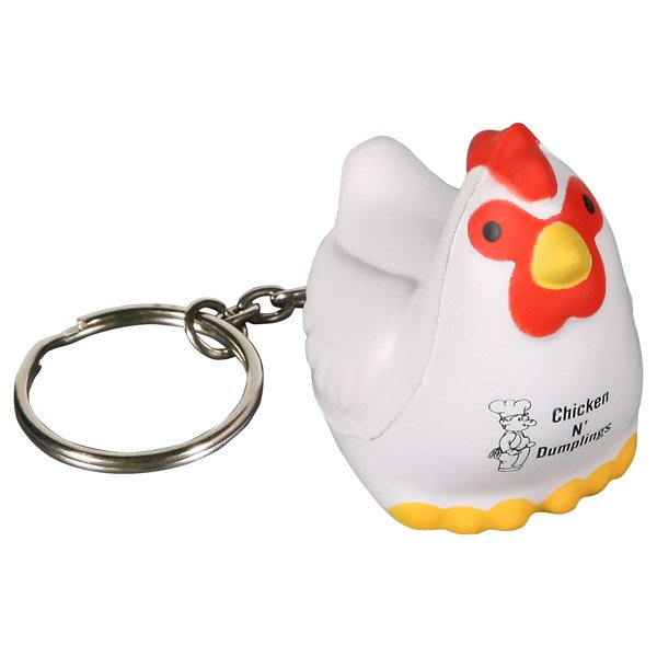 Main Product Image for Stress Reliever Chicken Key Chain