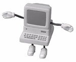 Stress Computer Figure - White