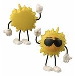 Stress Cool Sun Figure - Yellow