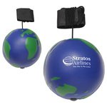 Buy Promotional Stress Reliever Bungee Ball - Earth