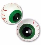 Stress Eyeball - White/Green