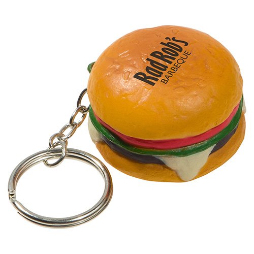 Main Product Image for Stress Reliever Key Chain Hamburger