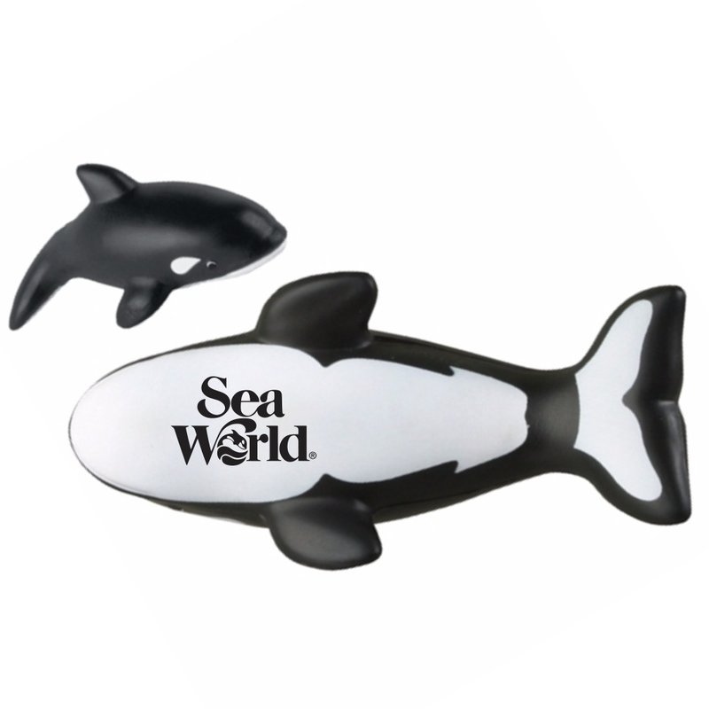 Main Product Image for Imprinted Stress Reliever Killer Whale
