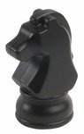 Stress Knight Chess Piece - Black