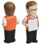 Stress Male Teacher - Orange/Black