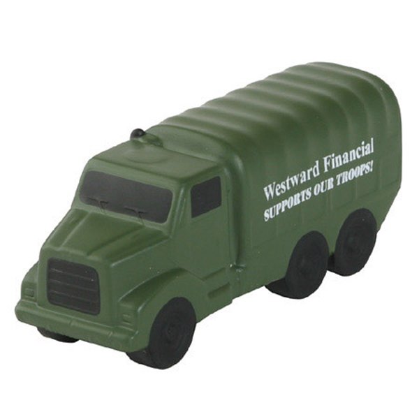 Main Product Image for Custom Printed Stress Reliever Military Truck