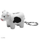 Buy Promotional Stress Reliever Milk Cow Key Chain