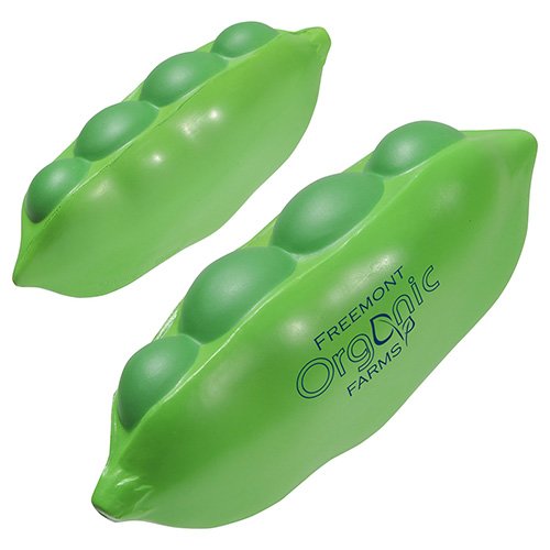 Main Product Image for Custom Printed Stress Reliever Pea Pod