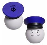 Buy Imprinted Stress Reliever Policeman Mad Cap