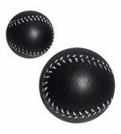 Stress Reliever Baseball - Black