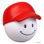 Buy Imprinted Stress Reliever With Baseball Cap