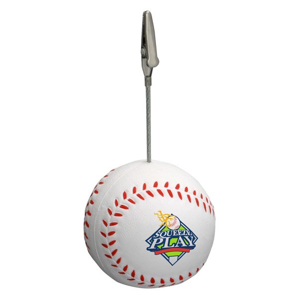 Main Product Image for Stress Reliever Baseball Memo Holder