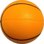 Stress Reliever  Basketball - 2.5in - Orange