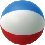 Stress Reliever Beach Ball - Multi (red/white/blue/yellow)