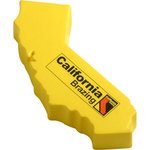 Buy Imprinted Stress Reliever California Shape