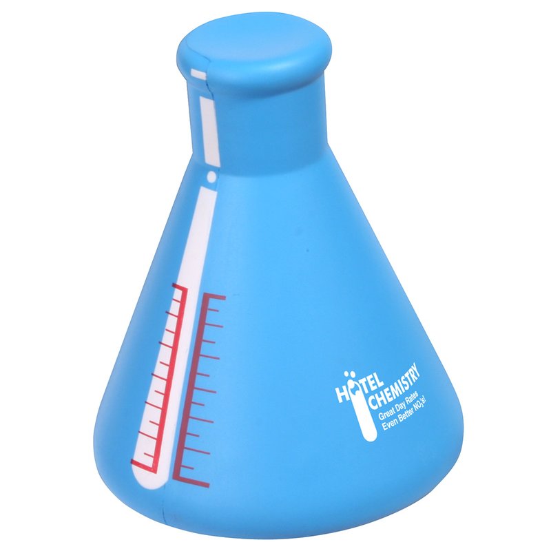 Main Product Image for Imprinted Stress Reliever Chemical Flask