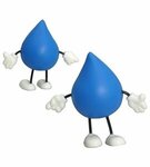 Stress Reliever Droplet Figure -  Blue