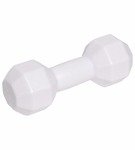 Stress Reliever Dumbbell - White