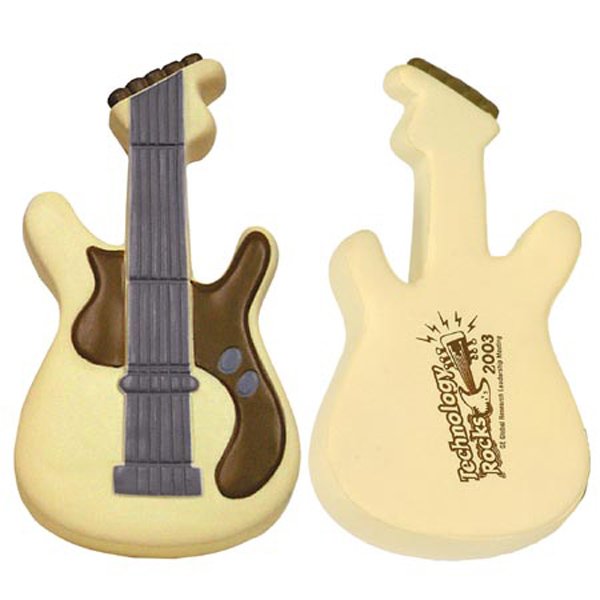 Main Product Image for Imprinted Stress Reliever Electric Guitar