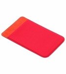 Stress Reliever Expanding Lycra Phone Wallet - Red