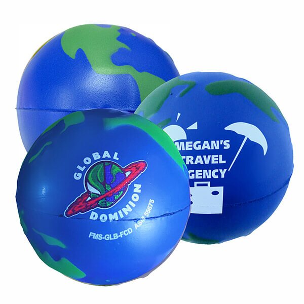 Main Product Image for Custom Printed Stress Reliever Globe