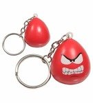 Stress Reliever Mood Maniac Keychain - Angry -  