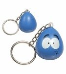 Stress Reliever Mood Maniac Keychain - Stressed - Blue