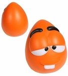 Stress Reliever Mood Maniac Wobbler - Wacky - Orange