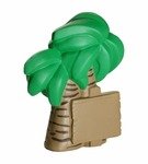 Stress Reliever Palm Tree - Green/Tan