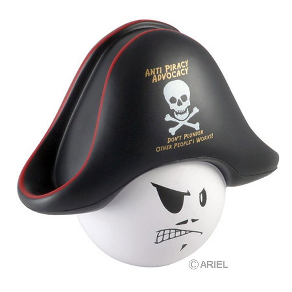 Main Product Image for Custom Imprinted Stress Reliever Pirate