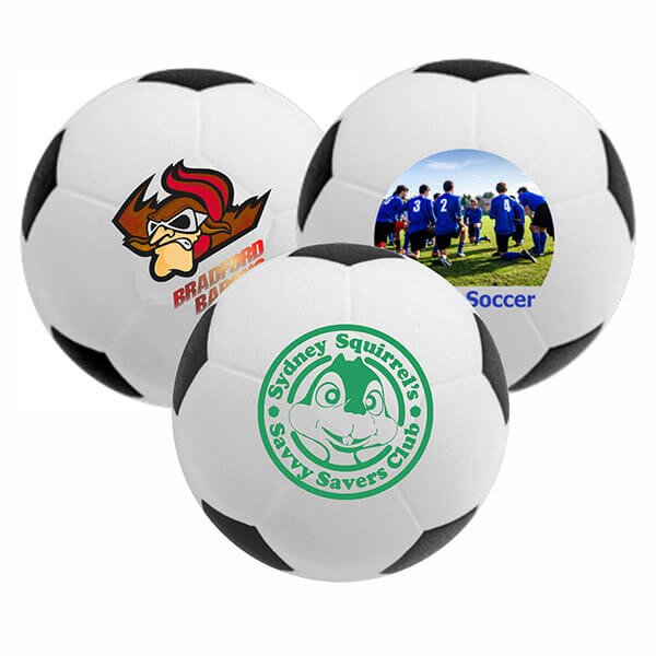 Main Product Image for Custom Printed Stress Reliever Soccer Ball