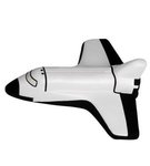 Stress Reliever Space Shuttle - White