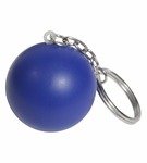 Stress Reliever Stress Ball Key Chain - Blue