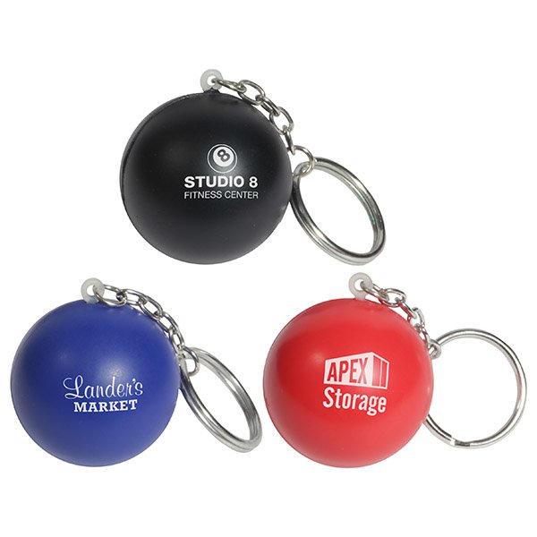 Main Product Image for Stress Reliever Key Chain - Stress Ball