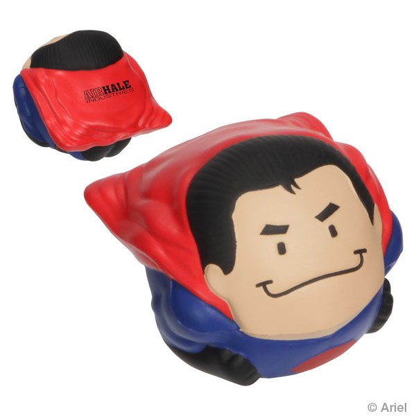Main Product Image for Imprinted Stress Reliever Wobbler - Super Hero