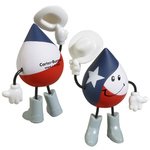Buy Imprinted Stress Reliever Texas Figure