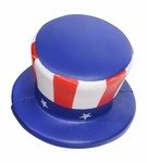 Stress Reliever Uncle Sam Hat - Red/White/Blue
