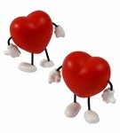 Stress Reliever Valentine Heart Figure - Red