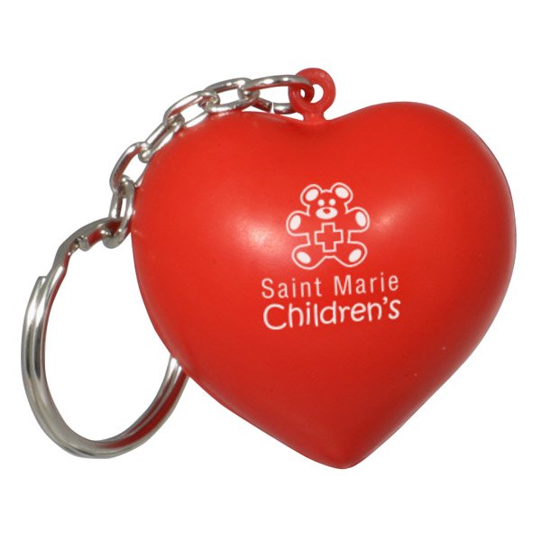 Main Product Image for Stress Reliever Key Chain - Valentine Heart