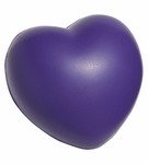 Stress Reliever Valentine Heart - Purple