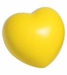 Stress Reliever Valentine Heart - Yellow